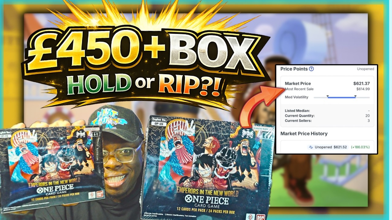 One Piece TCG OP09 Booster Box Opening - Everyone Said Keep It Sealed&hellip;