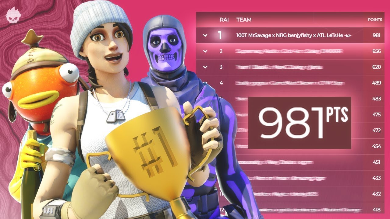 FINALLY 1ST PLACE 🎉🏆 ft. MrSavage & Benjyfishy 💀🐟🎮 (Warlegend Tournament)