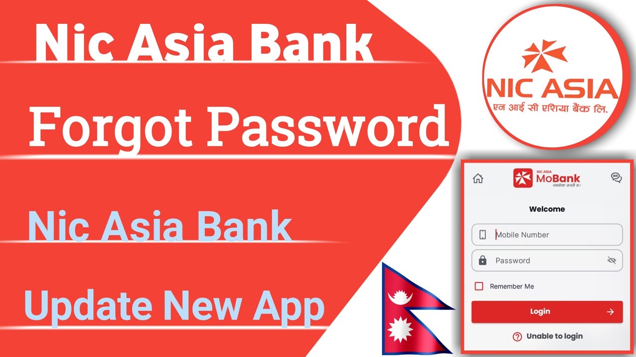 How To Nic Asia Bank Forgot Password 2022 | Nic Asia Mobile Banking Forgot Password | Nic Asia Bank