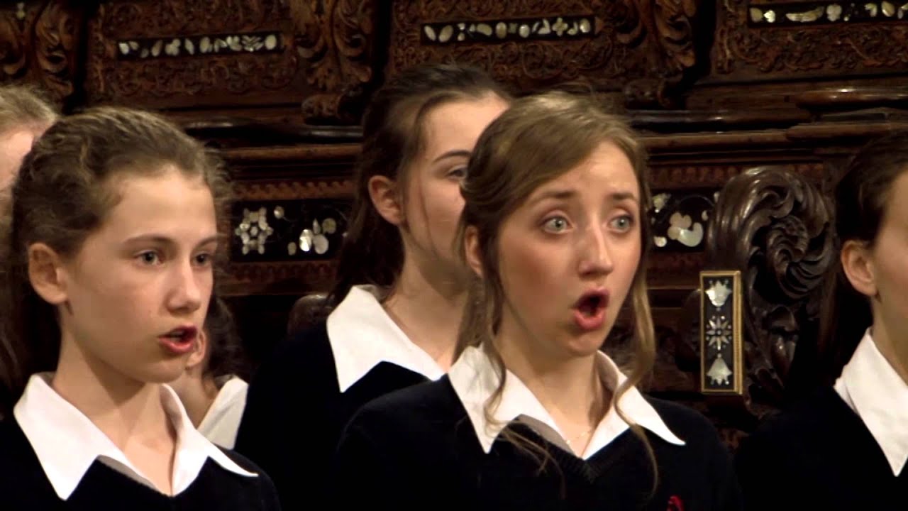 SKOWRONKI Girls' Choir, Alicja Szeluga / Cantate Domino by Rupert Lang