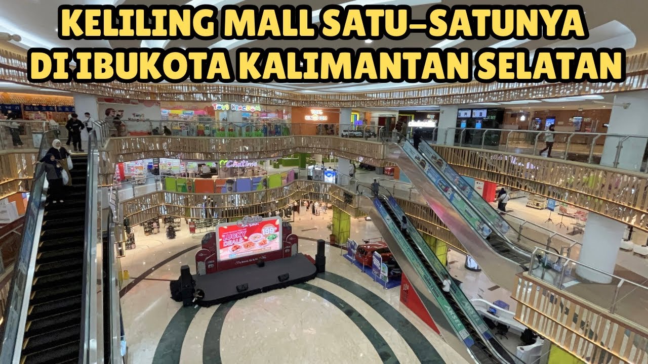 Keliling Qmall Banjarbaru | Kondisi Terkini Jembatan Sungai Ulin