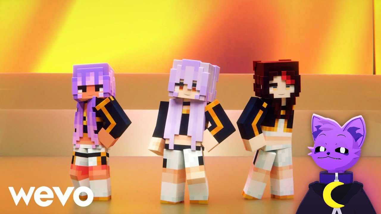 🎤 GOLDEN ft. Azuhh Kai, Kara 🎵 HUNTR/X (K-Pop Demon Hunters) | Minecraft Cover | REACCION Romisgomis