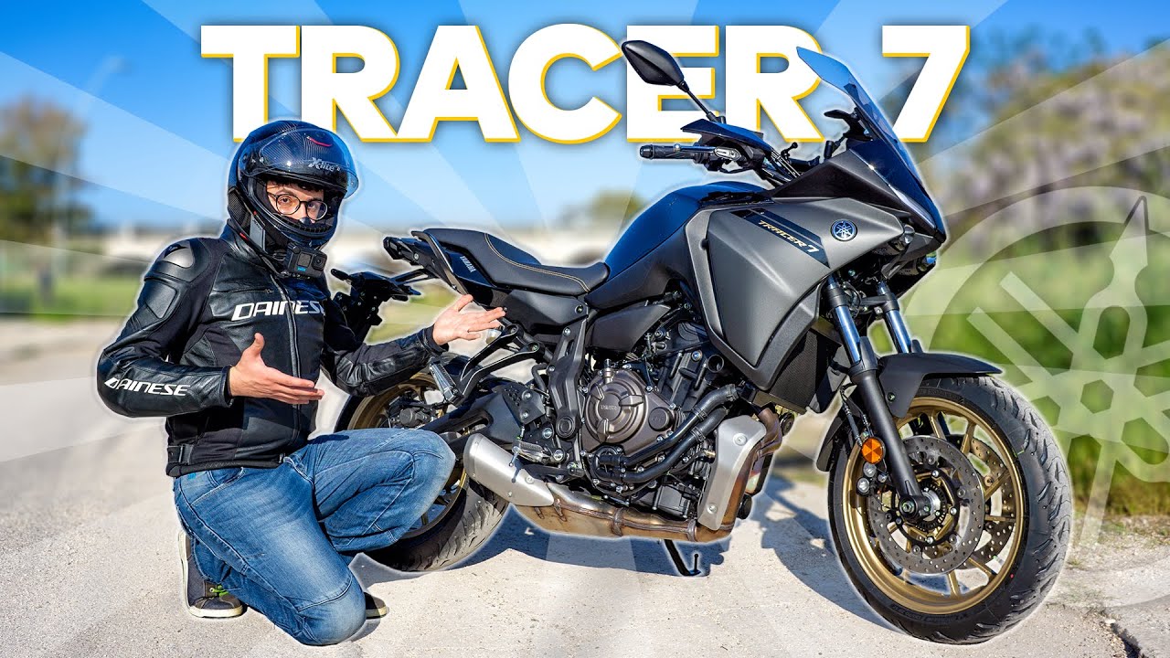 Yamaha Tracer 7 (2023): PIÙ DIVERTENTE dell' MT 07?  - Test Ride & Sound