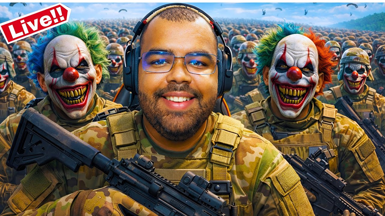 [AO VIVO 🔴] O MAIS CANSADO DO WARZONE 😵&zwj;💫 | FOCADO NAS CAMUFLAGENS CALL OF DUTY BLACK OPS BO7 💥