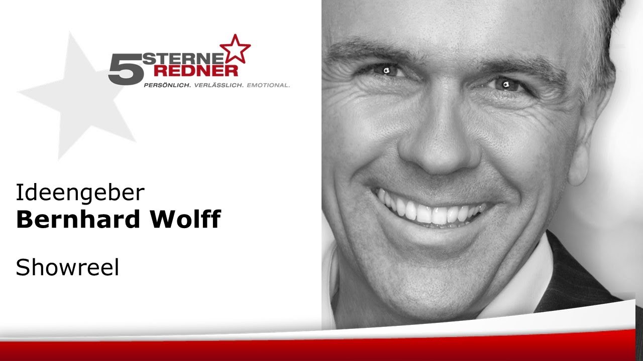 Ideengeber Bernhard Wolff: Showreel 