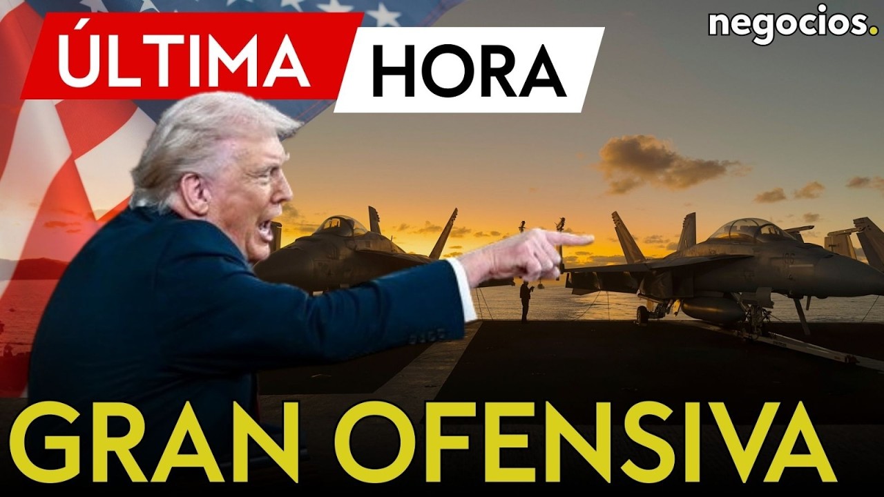 ÚLTIMA HORA GUERRA | Las brutales imágenes de cómo EEUU prepara su ofensiva más dura contra Irán