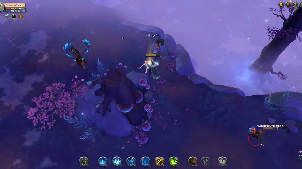 Albion Online FROST KING - Great Frost Staff mist pvp 1v1