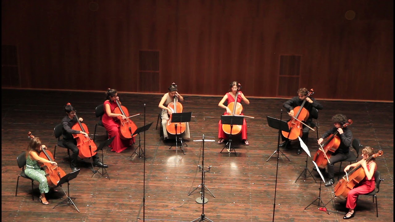 C3 - A.Piazzolla, Libertango (8 cellos arr) - live at Amiata Piano Festival 2021
