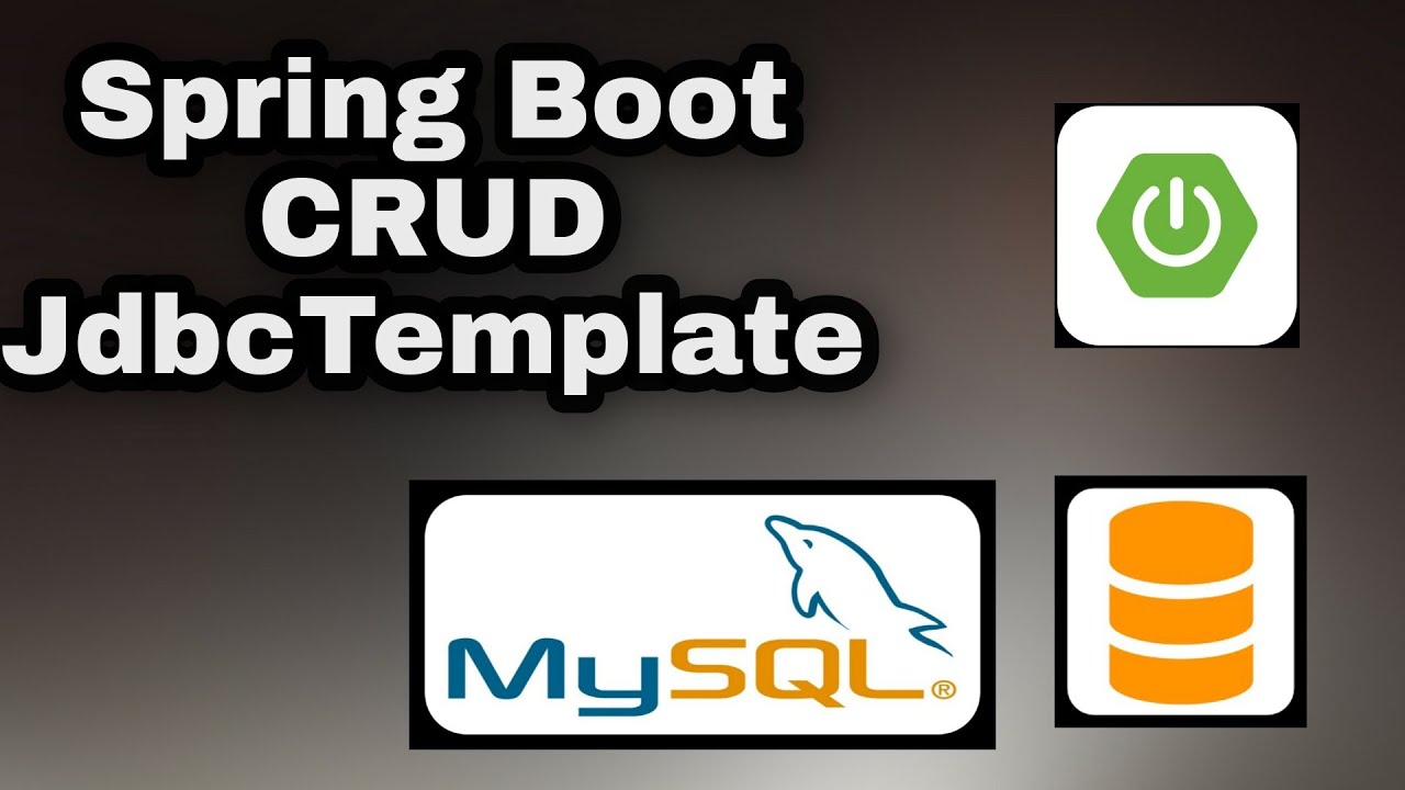 Spring Boot CRUD с шаблоном jdbc | CRUD | JdbcTemplate