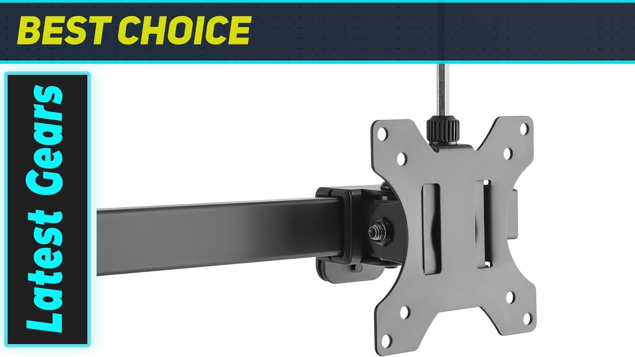 Amer Mounts Dual Monitor Stand: Effortless Setup & Clean Desk!