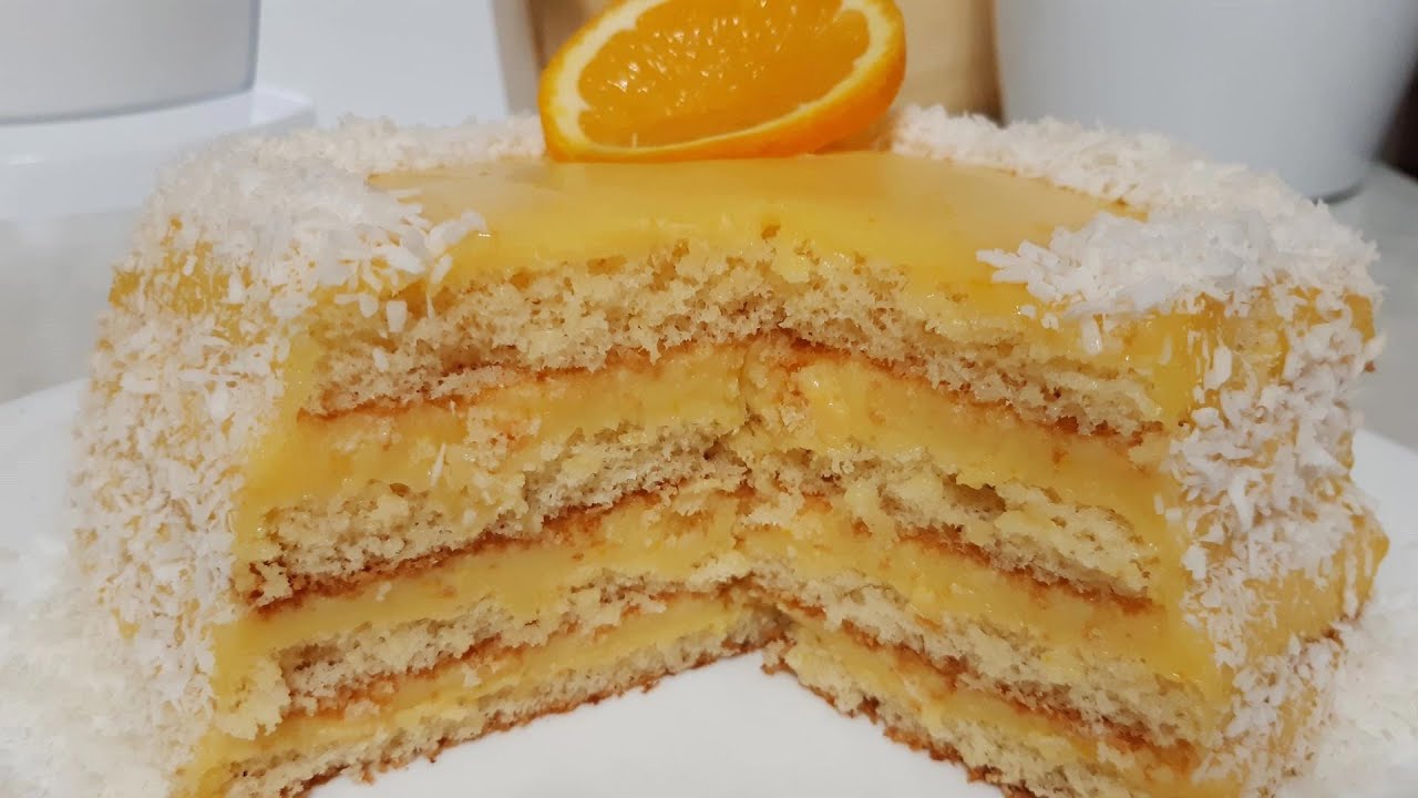 Торт ЗОЛОТАЯ ОСЕНЬ! Сочный БЕЗ ПРОПИТКИ Торт! ОБАЛДЕННО ВКУСНЫЙ Торт НА ПРАЗДНИК и КАЖДЫЙ ДЕНЬ!