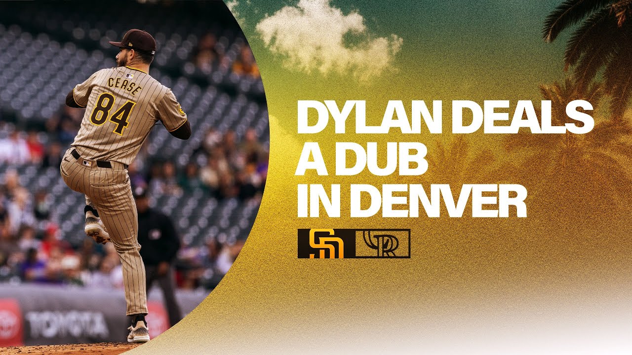 Dylan Deals a Dub in Denver | Padres vs. Rockies Highlights (4/22/24)