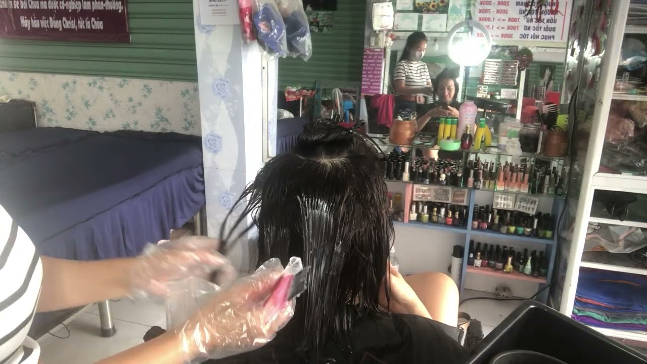 Làm đẹp cho chị gái xinh đẹp 