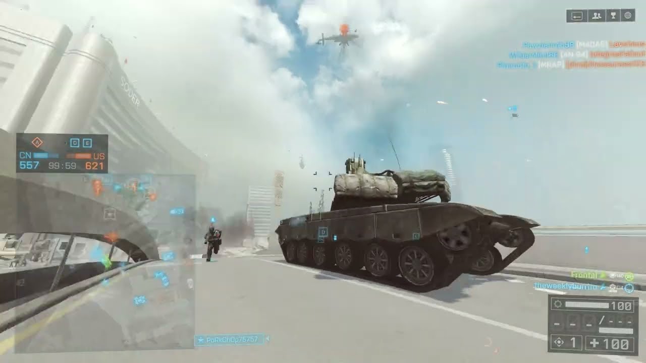 Hiding from the helicopter in Shanghai | Battlefield 4 (2025)
