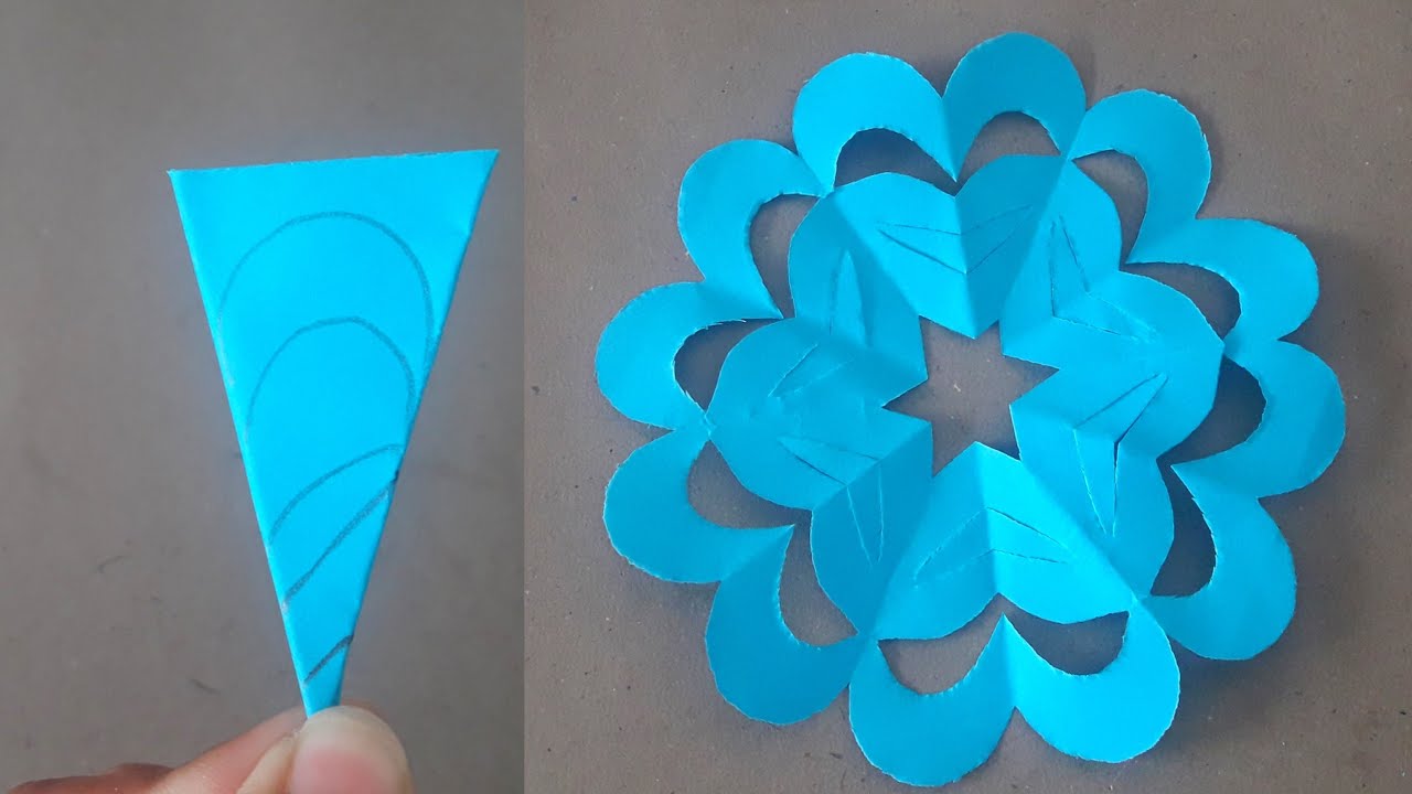 Paper Flowers | Flower Making with Paper | How to Make Paper Flowers | Easy Paper Flower Craft