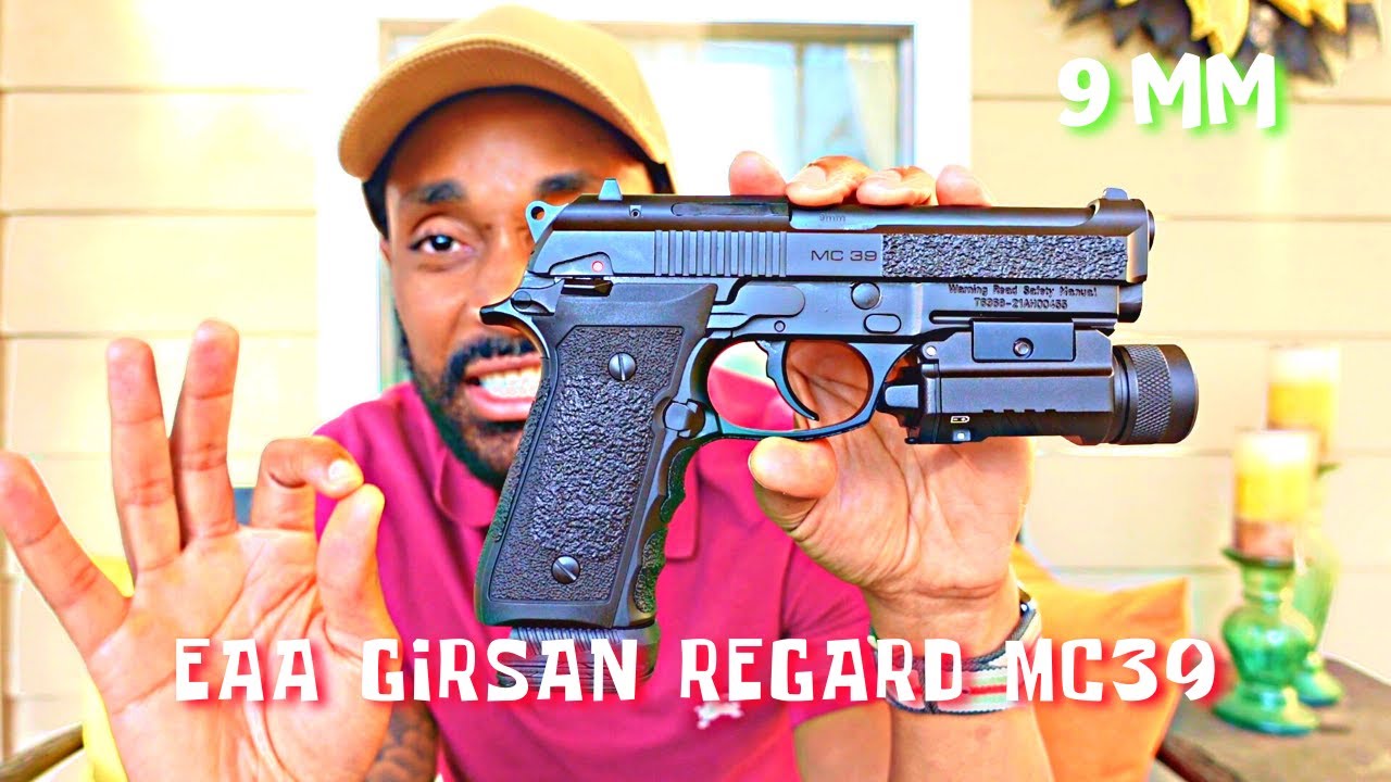 EAA Girsan Regard MC39 9MM (клон Beretta 92) | Распаковка