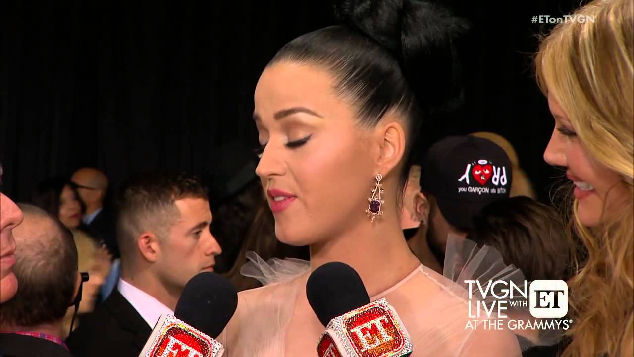 TVGN Grammys 2014 - Interview with  Katy Perry