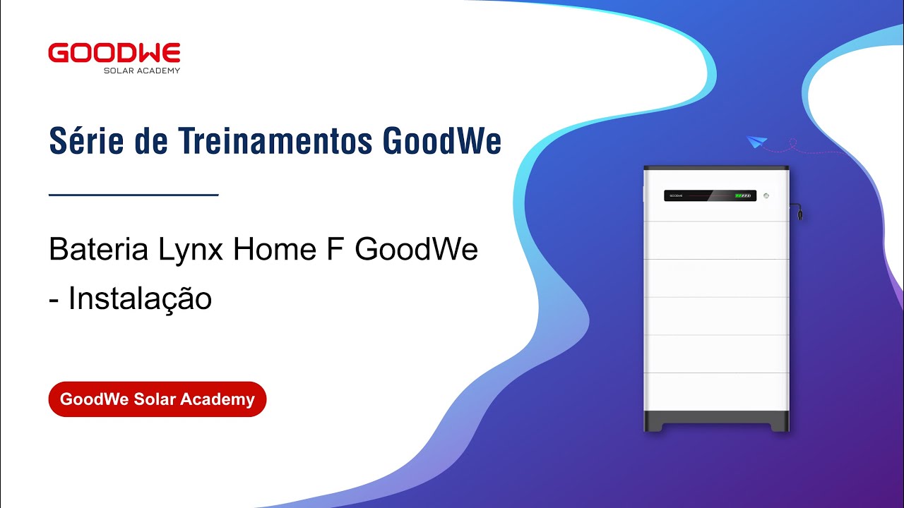 Bateria Lynx Home F GoodWe - Instalação