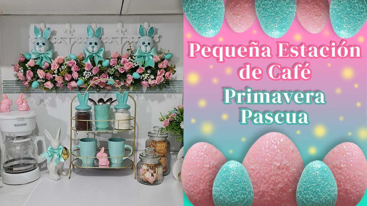 La Pequeña Estación de Café Primavera Pascua 2025 🐇🌷 Spring Coffe Bar