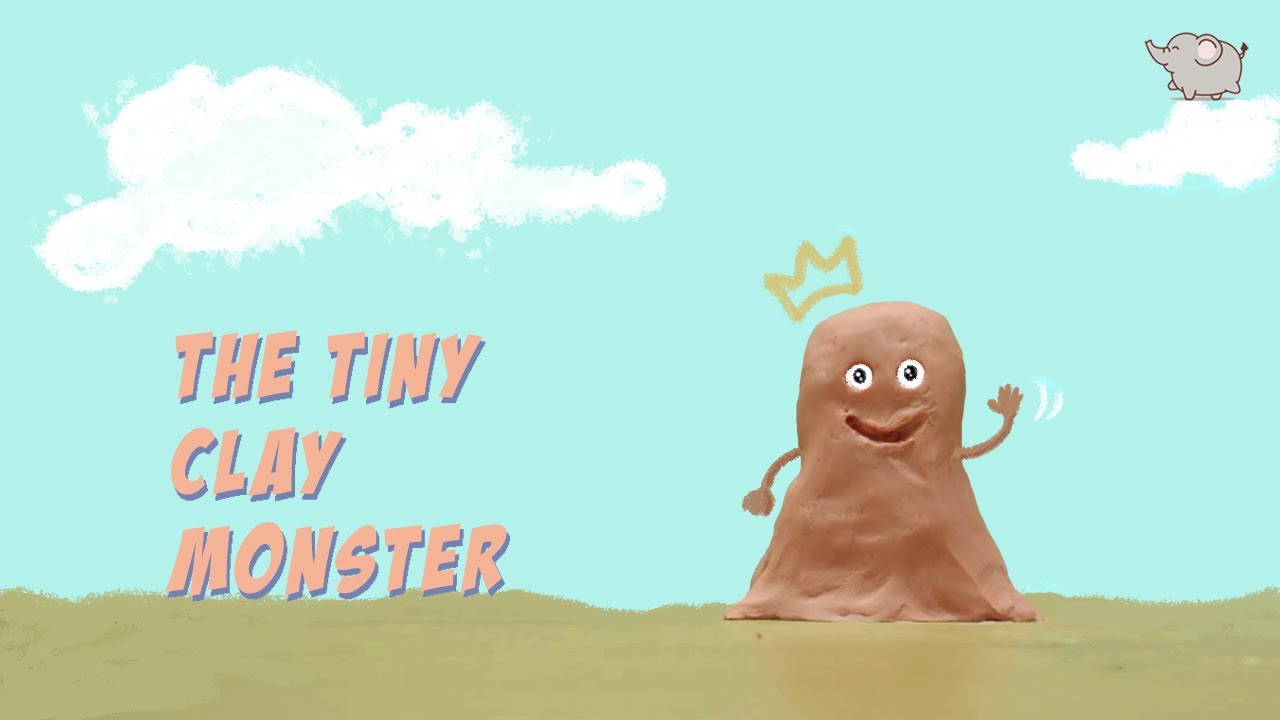STOP MOTION ANIMATION SHORT | SIMPLE CLAY ANIMATION IDEA