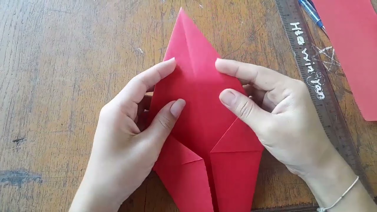 #ရေခဲမုန့် စက္ကူခေါက်နည်း #making origami @ice  cream #ice cream