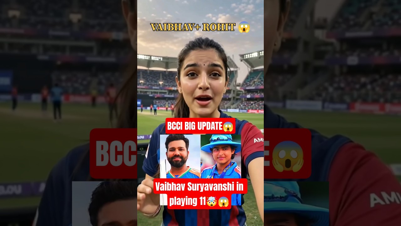 Rohit ❤️ Vaibhav Opening in 2027 World Cup?🤯🔥#vaibhavsuryavanshi #rohitsharma #cricketnews #shorts