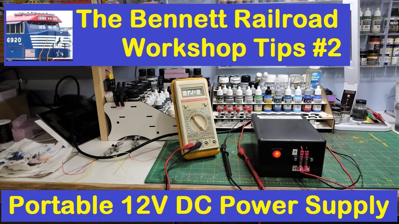 Workshop Tip #2: Portable 12V DC Power Supply
