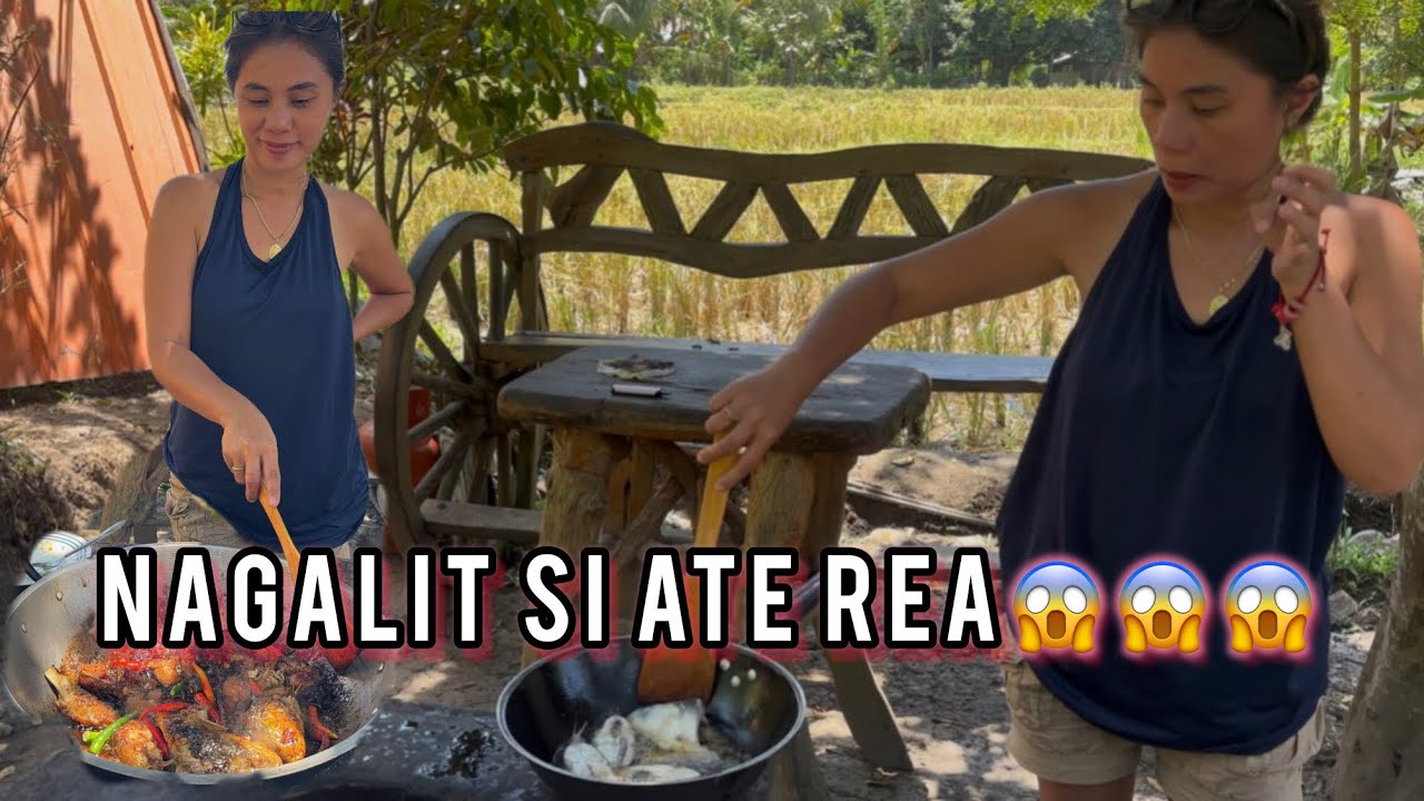 NAGALIT SI ATE @ReaFeelingera  DAHIL SA MGA NASIRA NA KAWALI / LUTO NG ULAM SA HINAGUAN FARM
