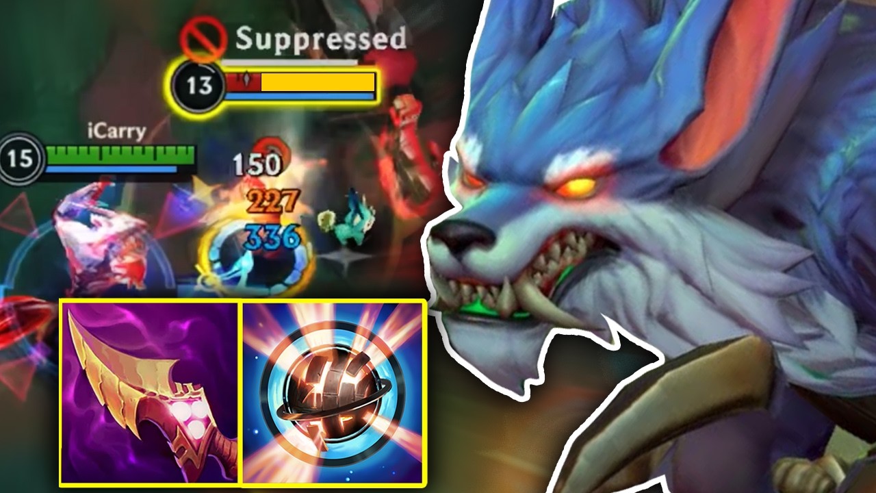 Wild Rift Warwick Jungle Gameplay in Season 22 (Build & Runes)