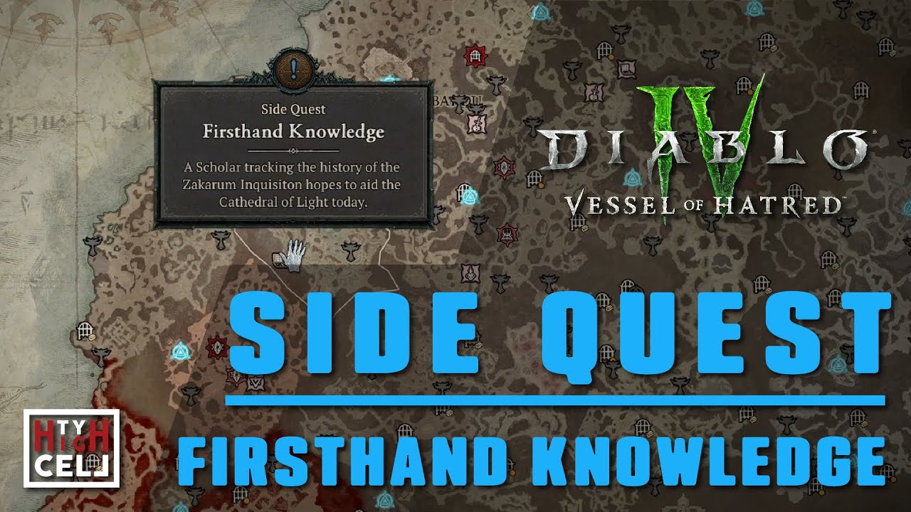 Firsthand Knowledge side quest - DIABLO IV