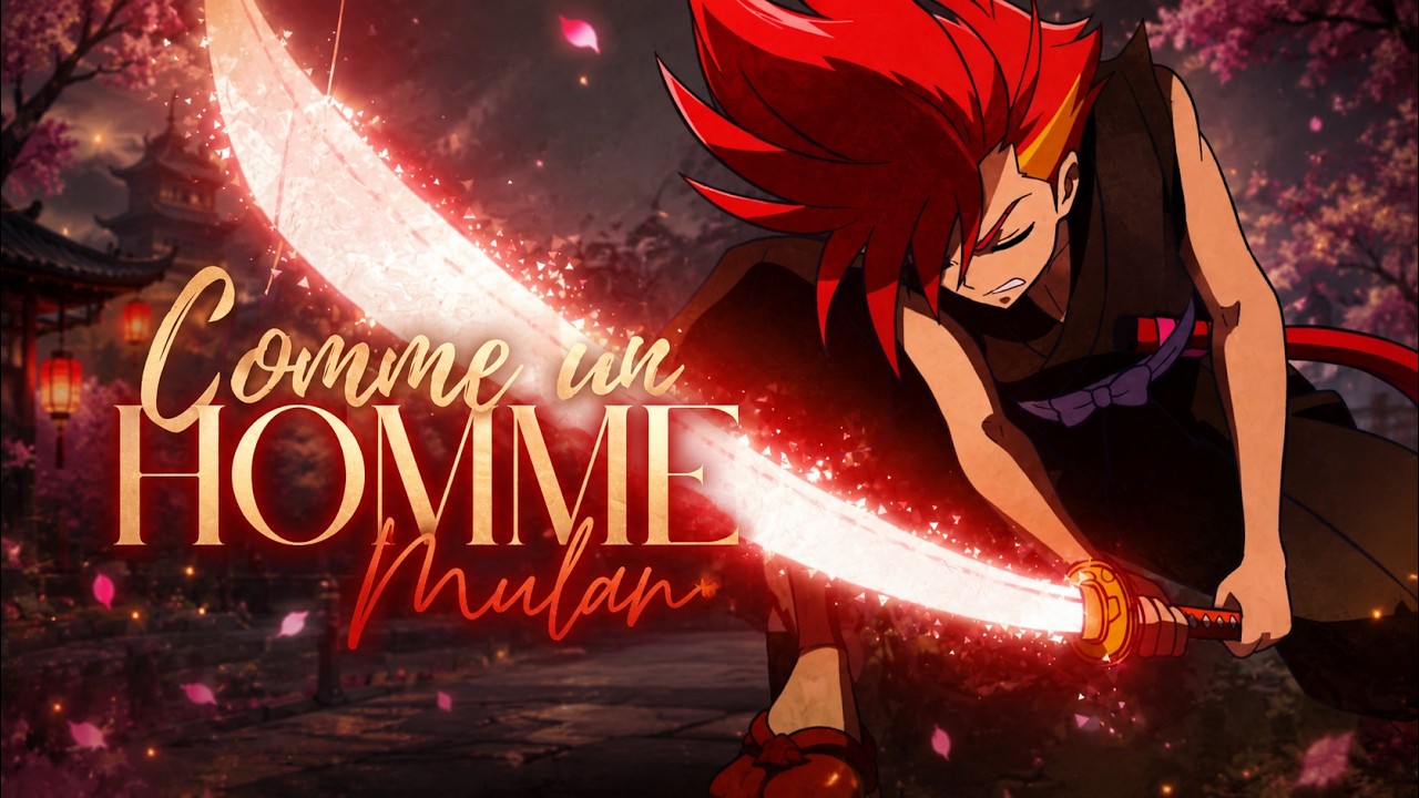 Comme un homme - Mulan clip  ♫ French AMV + Paroles HD