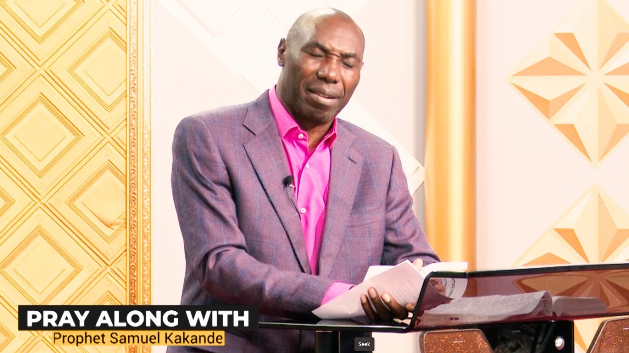 PROPHET KAKANDE IS PRAYING FOR ALL YOUR DOCUMENTS, AGREE WITH HIM IN PRAYER.