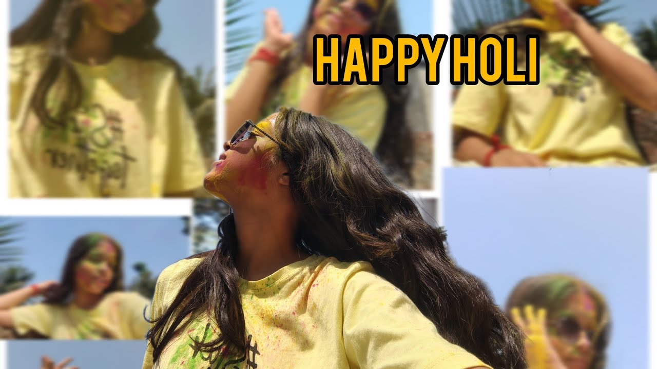 Happy holi ❤️💫🔵festival of colours @#enjoy guys 