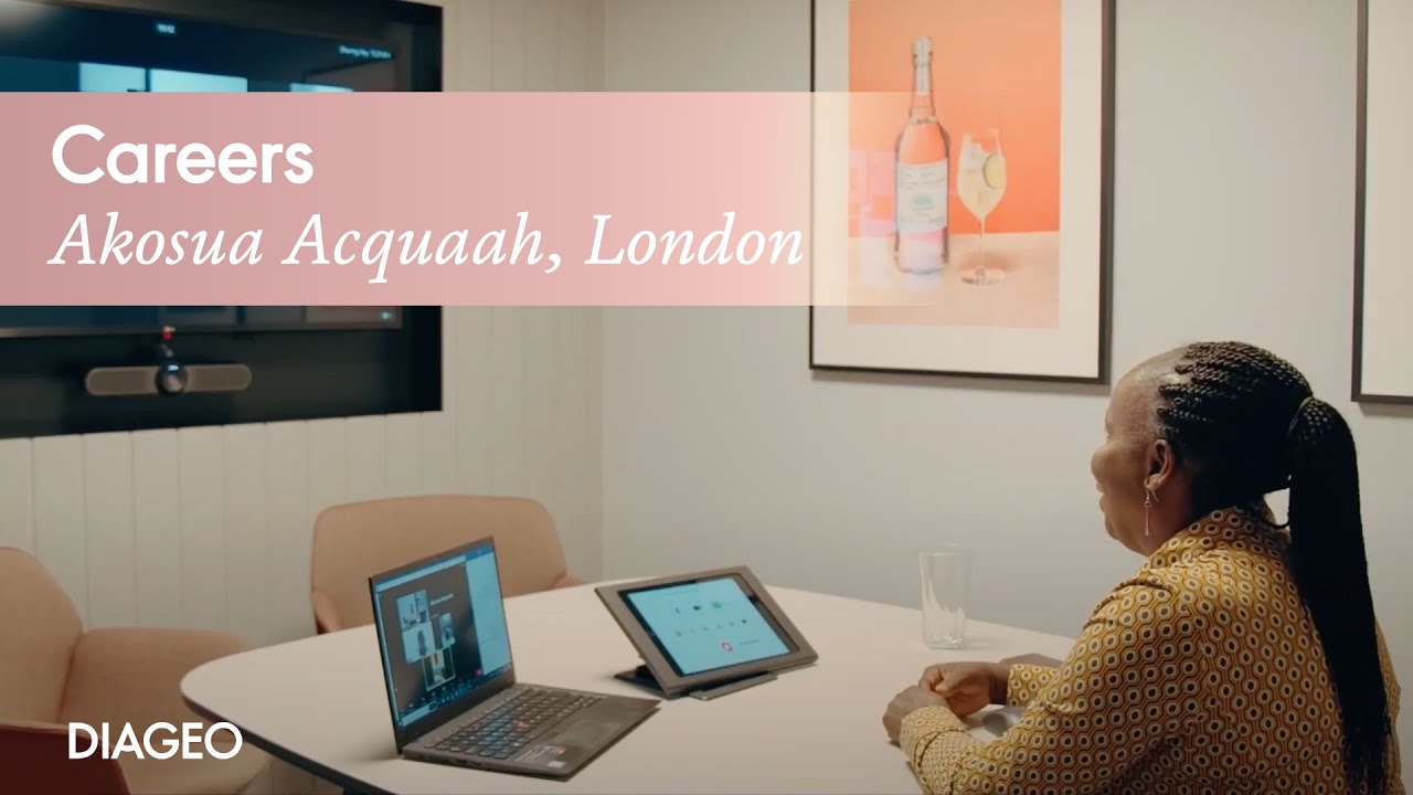 Meet Akosua Acquaah, Business Development Coordinator at Diageo London | Diageo Careers