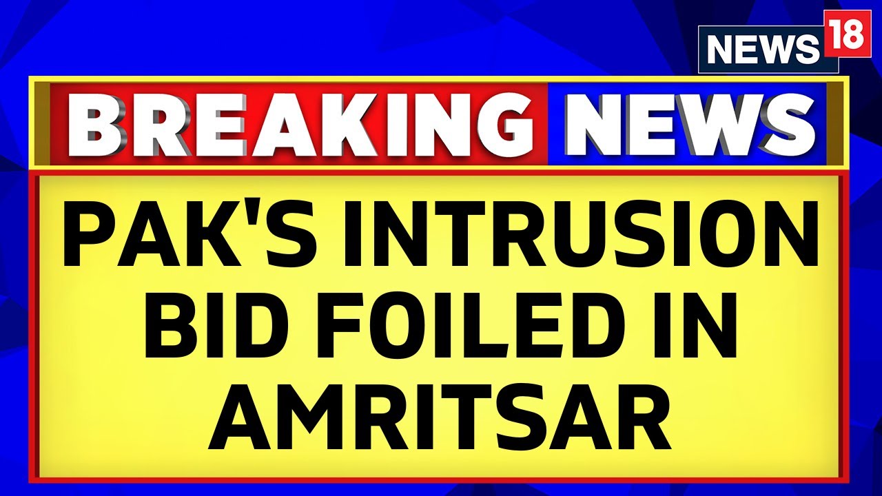 Punjab News | Security Forces Foil Intrusion Bid By 2 Pak Drones In Amritsar | English News