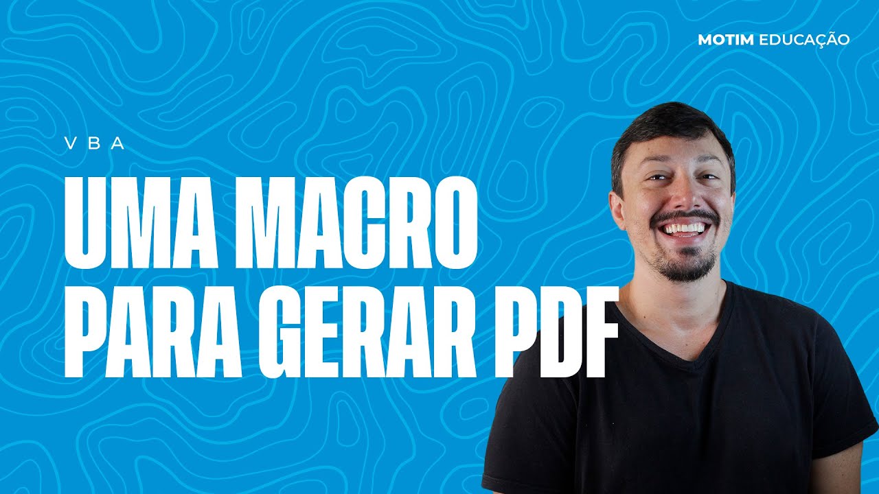 Como fazer uma macro para gerar PDF | VBA