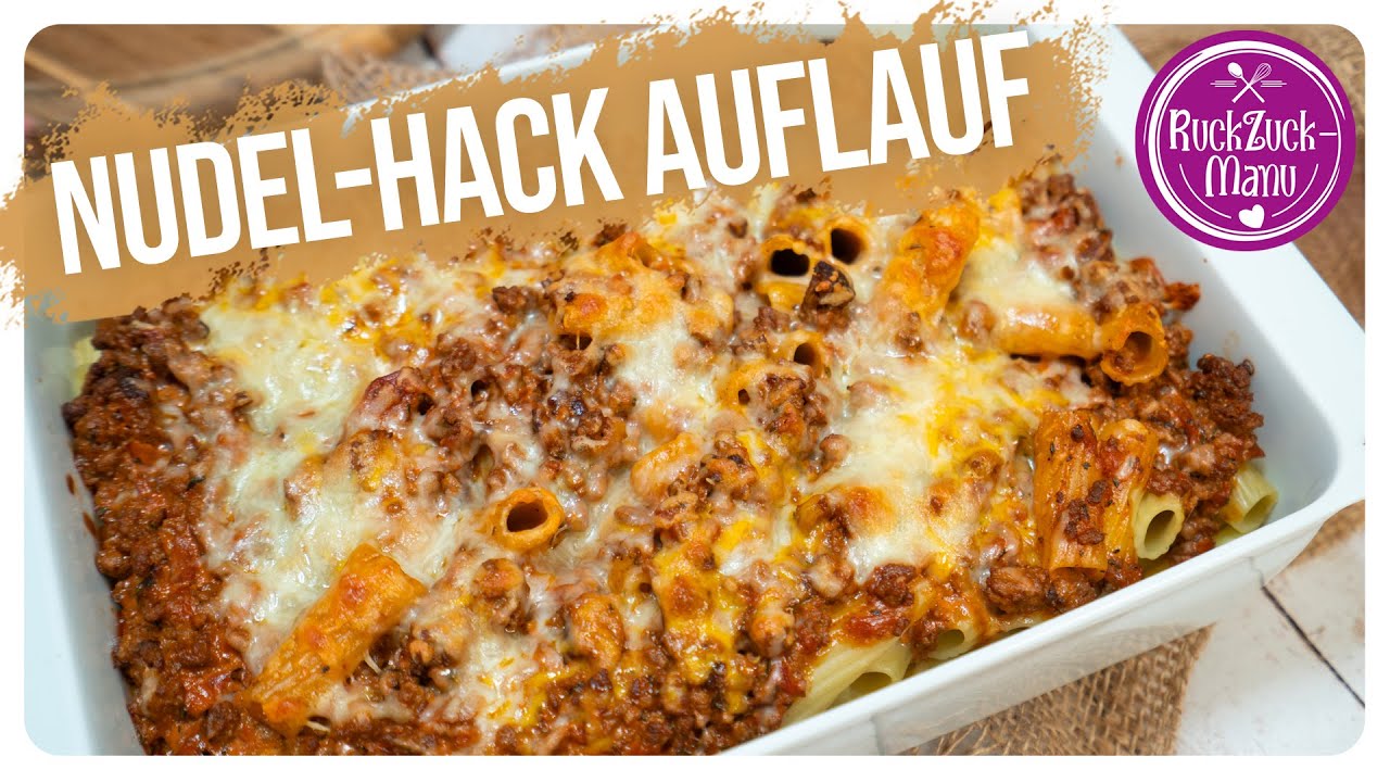Nudel Hack Auflauf mit einer leckeren Rotwein Sauce 😍 Thermomix® TM5/TM6