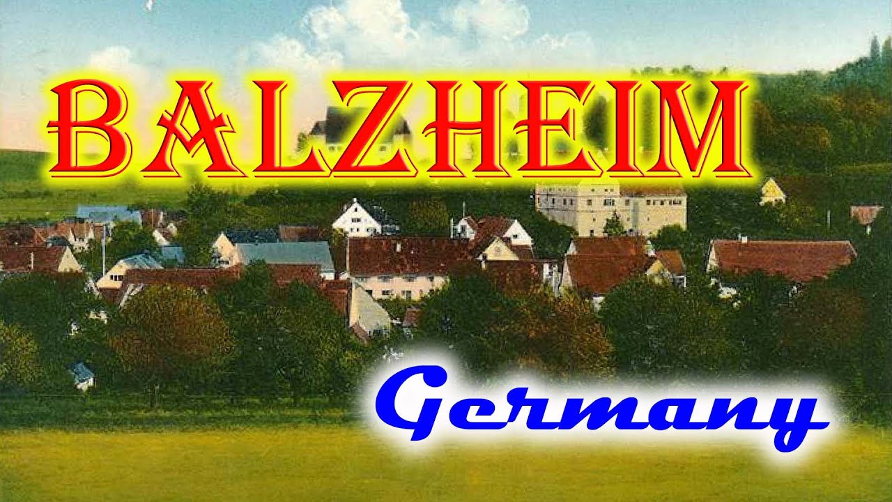 Old photos of Balzheim, Baden-W&uuml;rttemberg, Germany - Alte Fotos von Balzheim, Baden-W&uuml;rttemberg