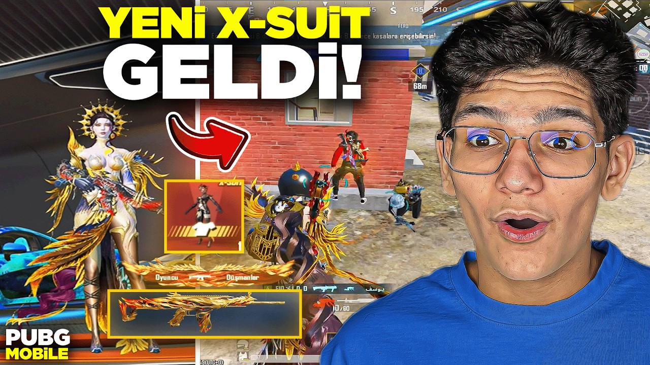 YENİ X-SUİT VE 8 SEVİYE SCAR GELDİ! &Ccedil;OOK İYİ - PUBG MOBİLE