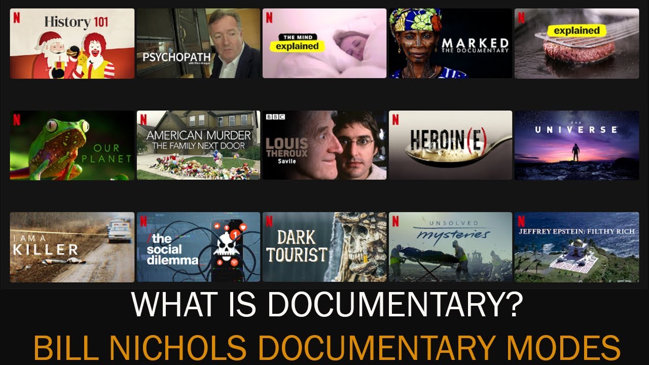What is DOCUMENTARY? Bill Nichols documentary modes