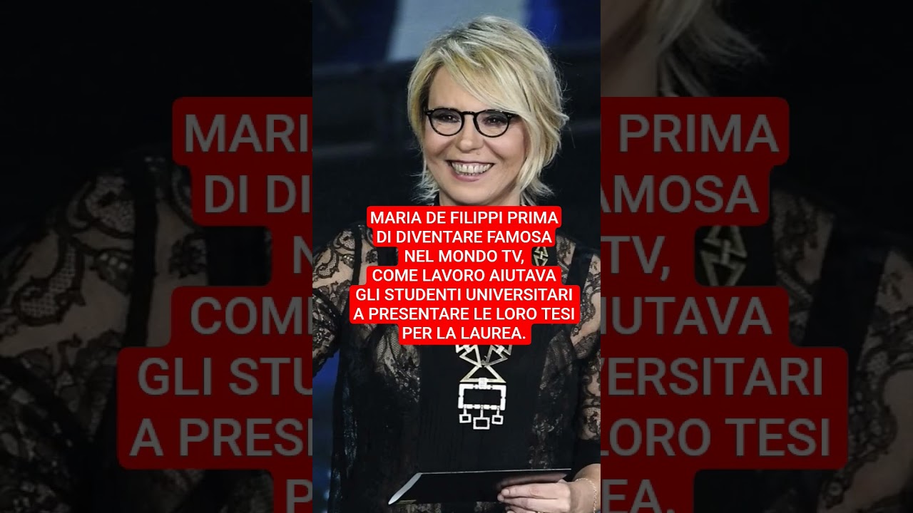 Maria de Filippi shorts