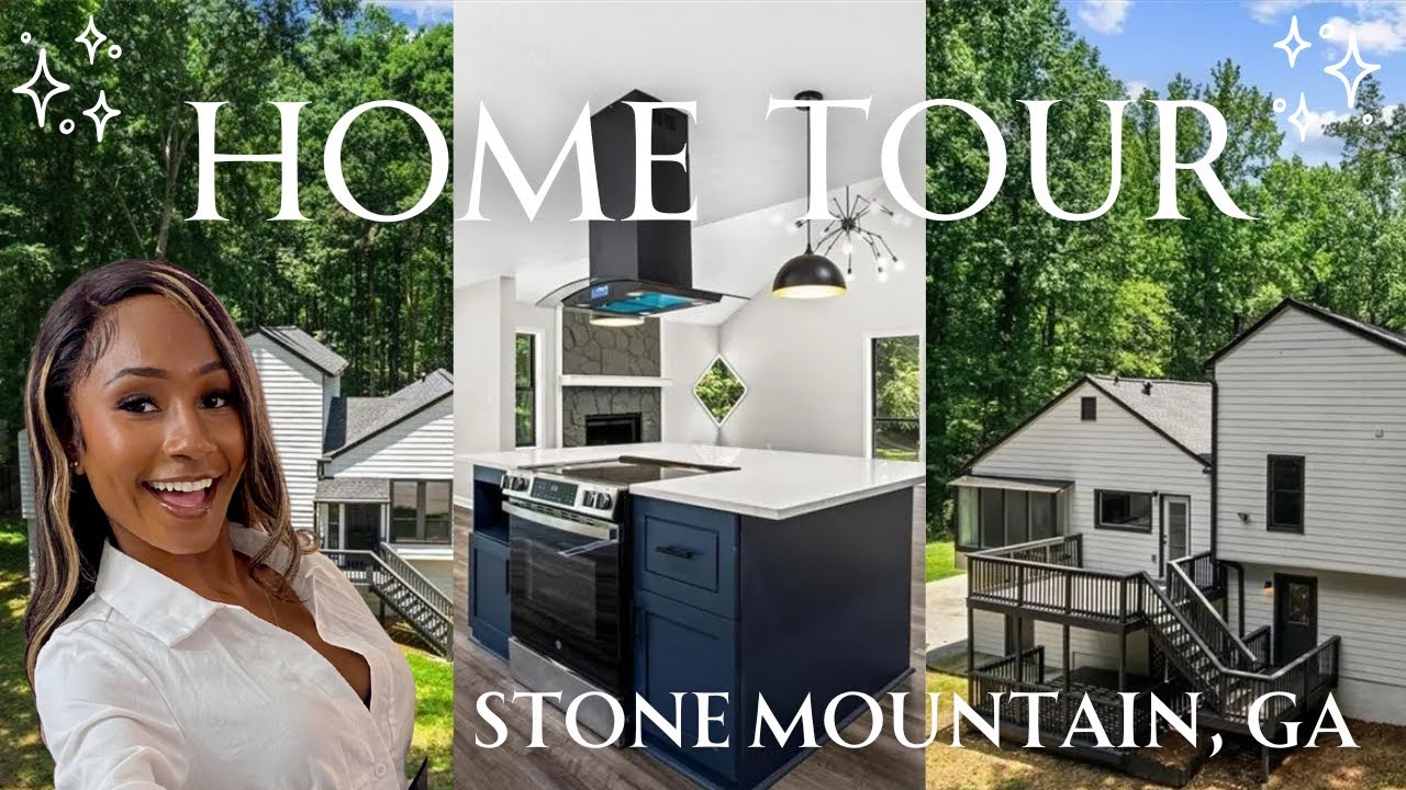 HOME TOUR IN STONE MOUNTAIN, GA