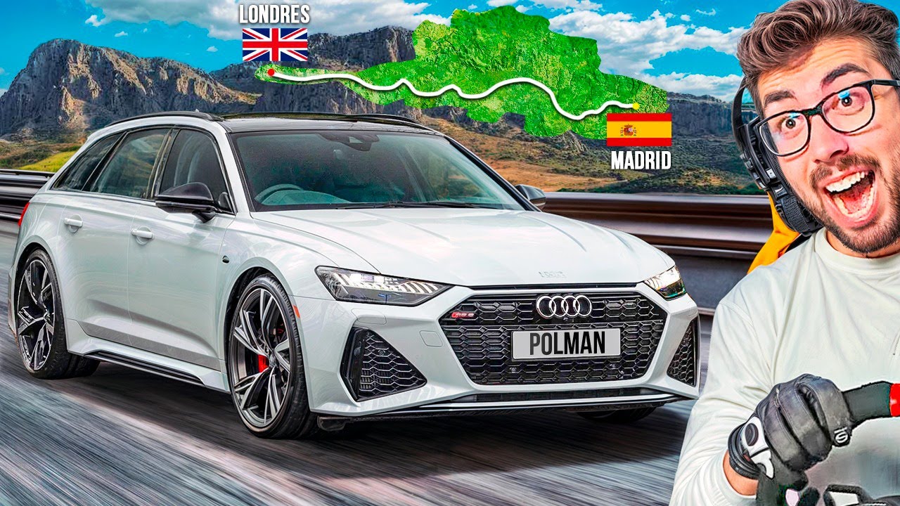 RUTA EN AUDI RS6 POR EUROPA en EURO TRUCK SIMULATOR 2 😍