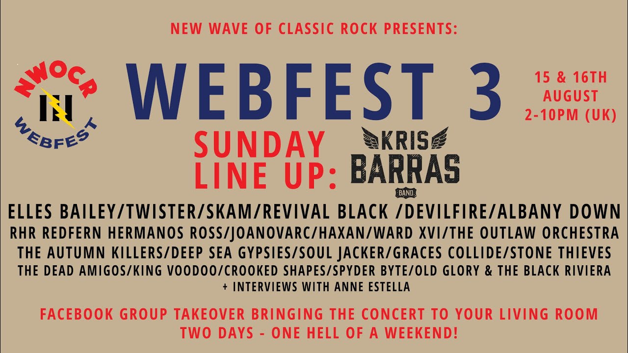 NWOCR Webfest 3 - Sunday 16th August @ 14:00 UK