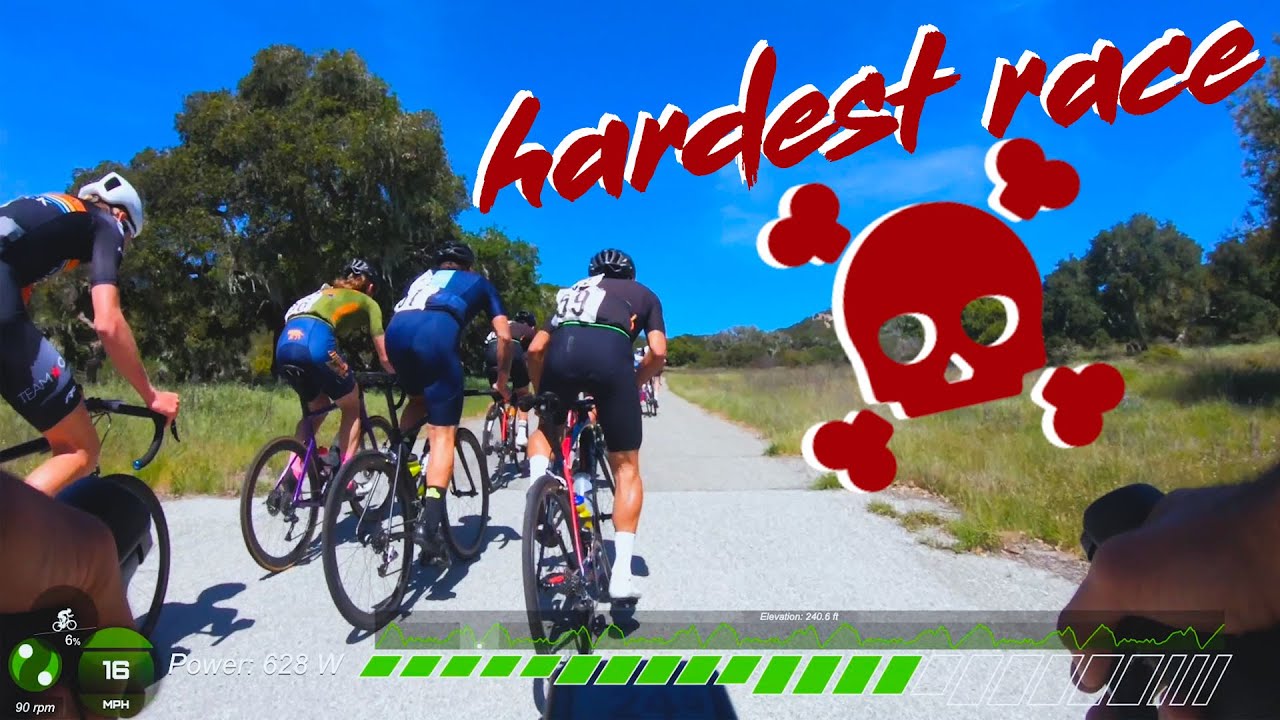 Getting DROPPED in the HARDEST race I have ever done (Sea Otter Road Race)
