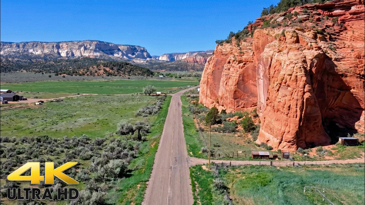 The Utah Road No One Drives: Johnson Canyon Hidden Gem Scenic Drive + Drone 4K