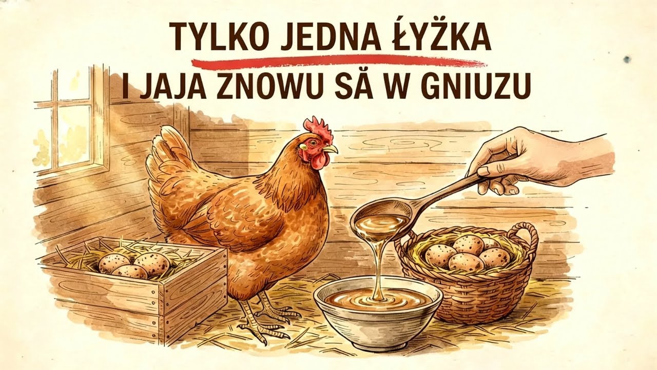 Nie zabijaj swoich starych kur — dodaj łyżkę tego do wody, a one znów zaczną się nieść.