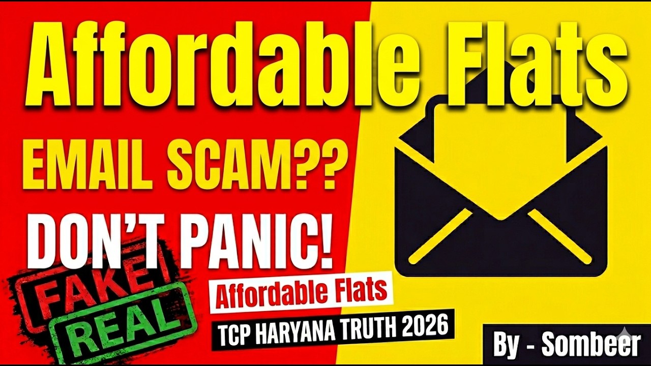 Affordable Housing Email Scam? Truth Behind TCP Haryana Email | Don&rsquo;t Panic!