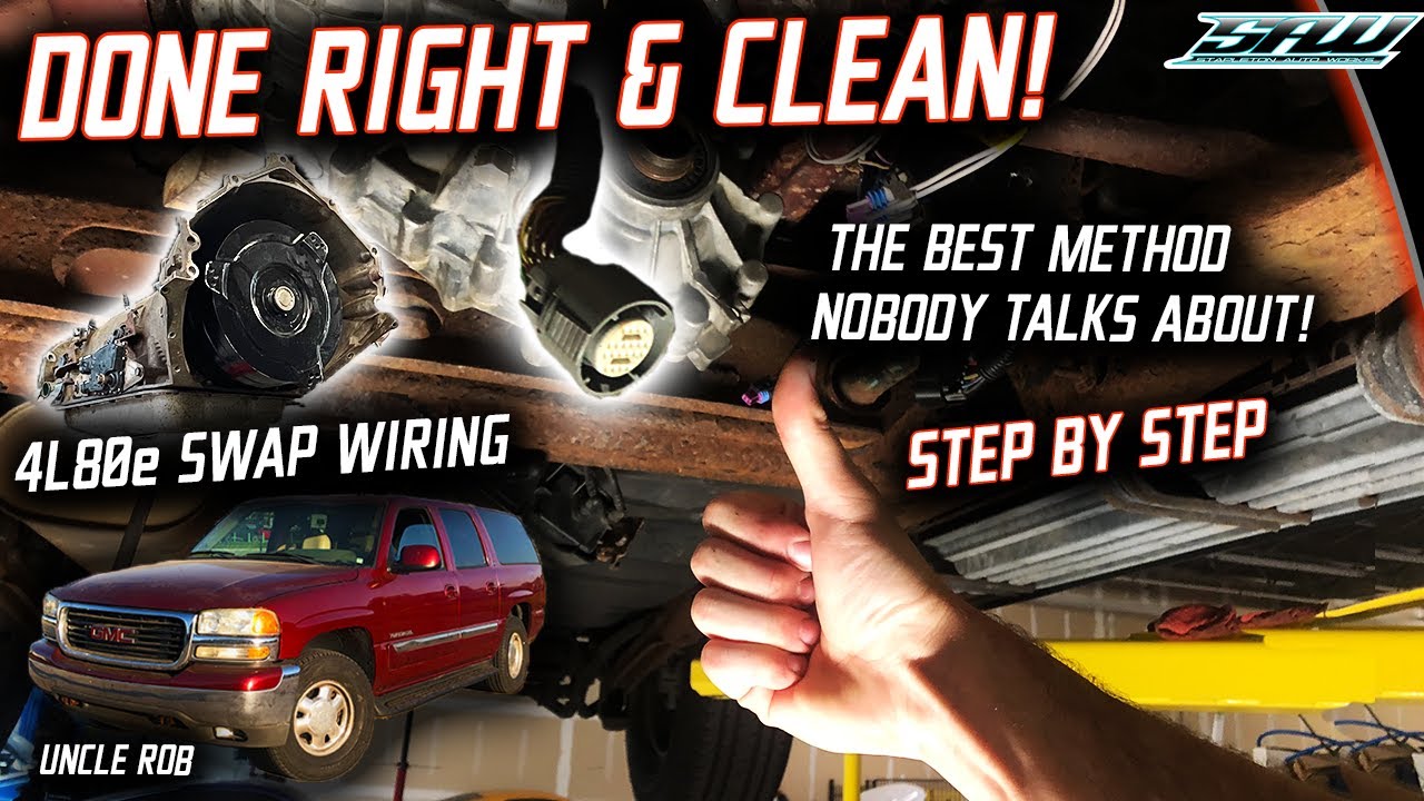 Budget Turbo Yukon XL 4L80 Conversion (Part 4): THE WIRING CONVERSION LIFE HACK! The BEST Way!