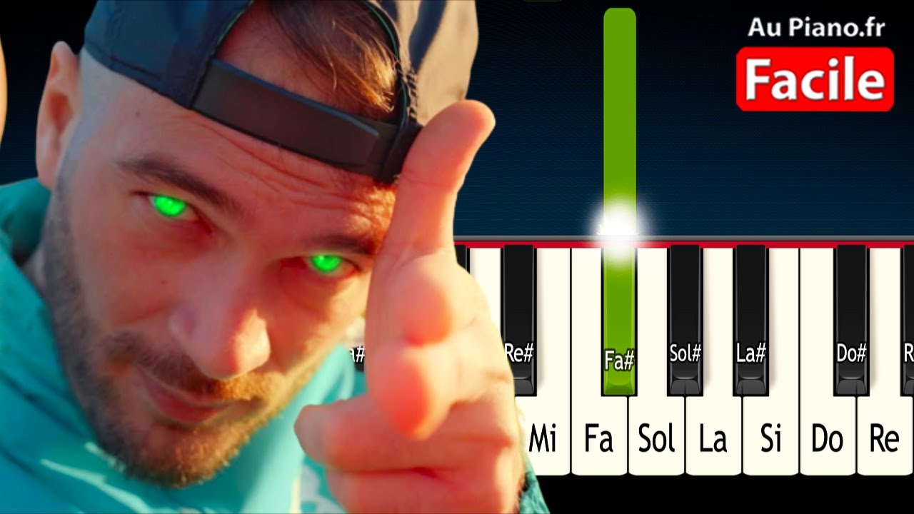 Jul - Ça tourne dans ma tête - Piano Cover Tutorial Instru Type 2022